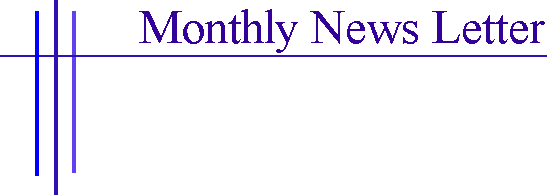 Monthly News Letter