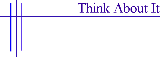 Think About It